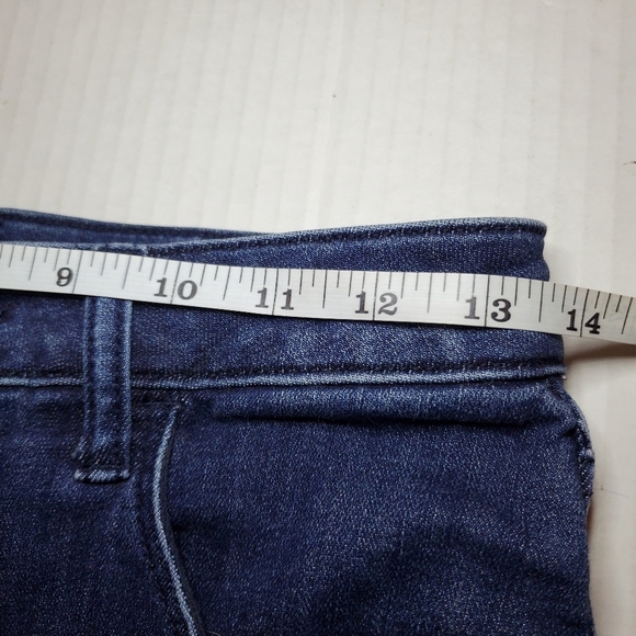 Pilcro and the Letterpress By Anthropologie High Rise Slim Jean Shorts Size 26 - Picture 7 of 8